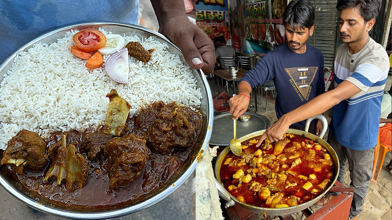 दरोग़ा भाई का Mutton खाने के लिये लोग साल में 365 दिन आ जाते हैं | Bettiah का Famous Mutton