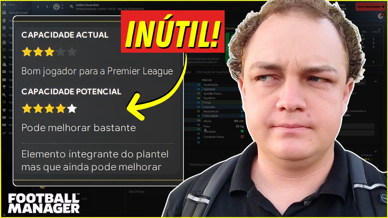 As ESTRELAS NÃO SERVEM pra NADA e EU PUDE PROVAR! | Football Manager