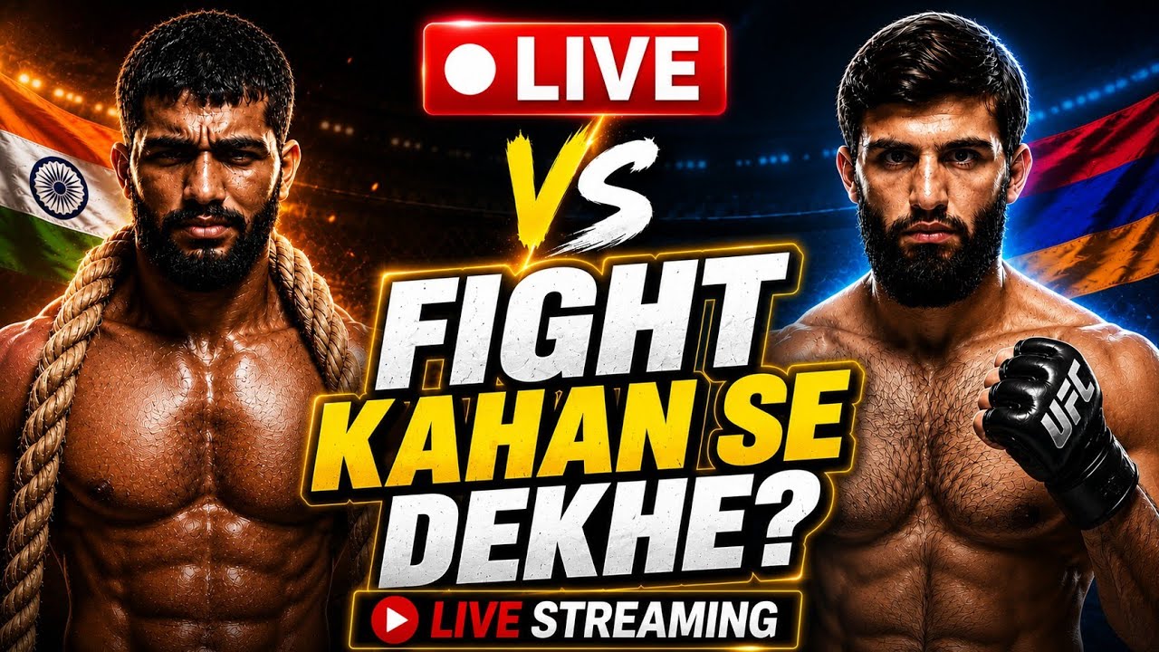 Arman Tsarukyan 🇦🇲 vs Ankit Baiyanpuria 🇮🇳 Live Fight: India Timing, Date & How To Watch | UFC
