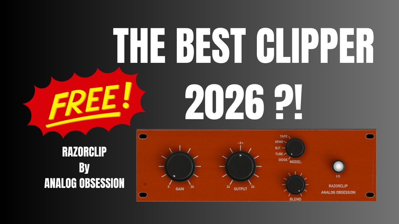 Analog Obsession RazorClip: FREE Analog Clipper Demo 🔥 (No Talk)