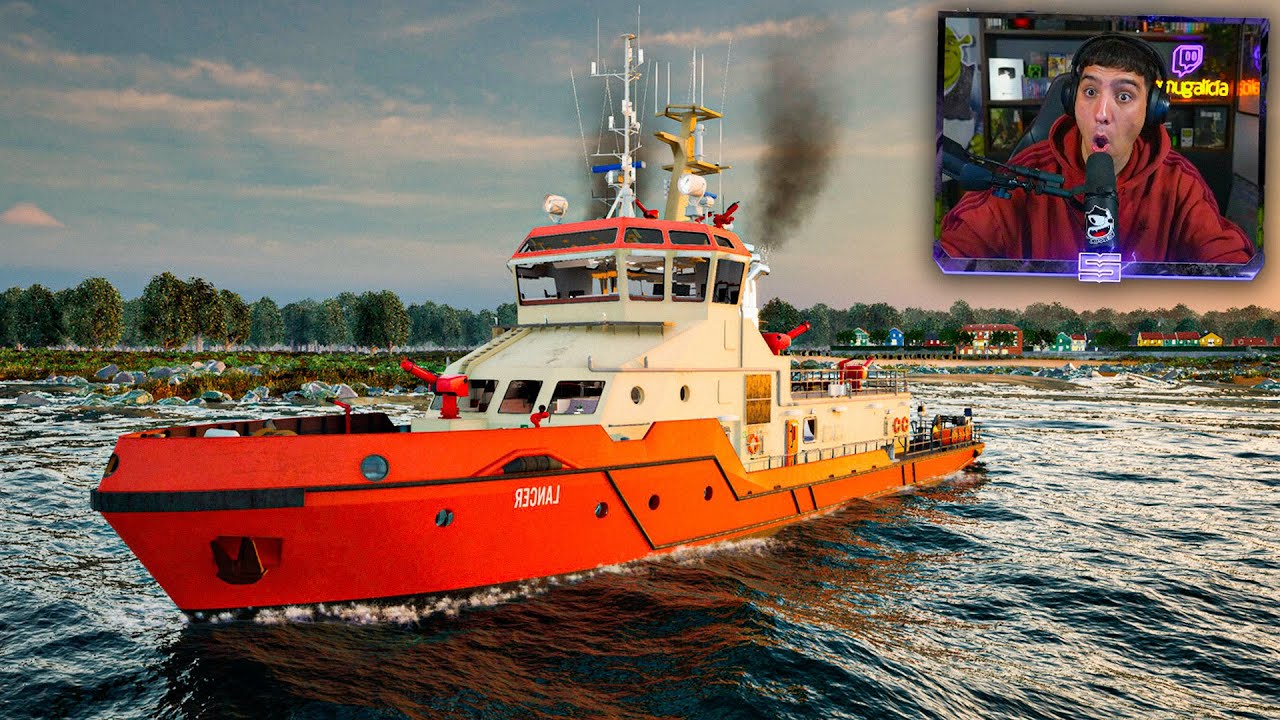 MI PRIMER D&Iacute;A COMO CAPIT&Aacute;N DE BARCO FUE UNA LOCURA | Seafarer The Ship Sim
