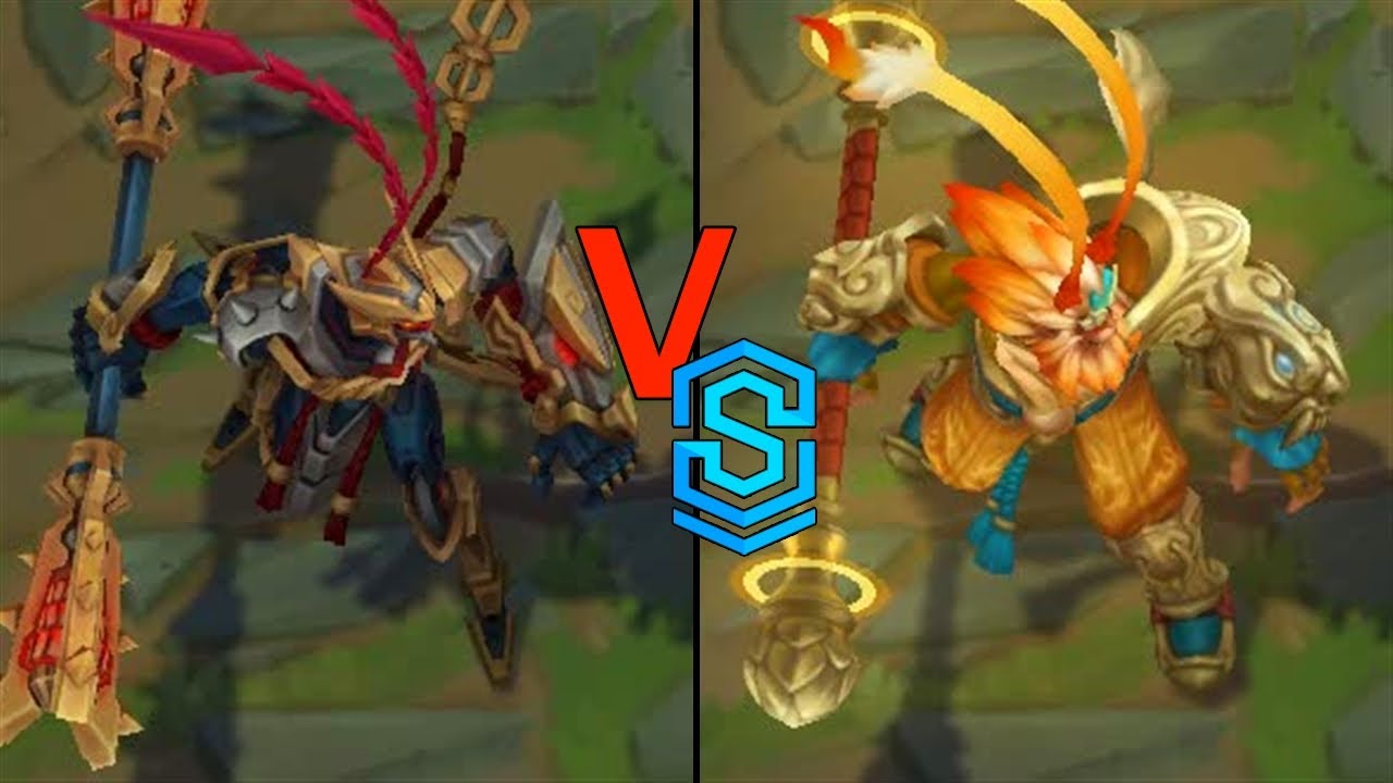 Mecha Kingdoms Wukong VS Radiant Wukong