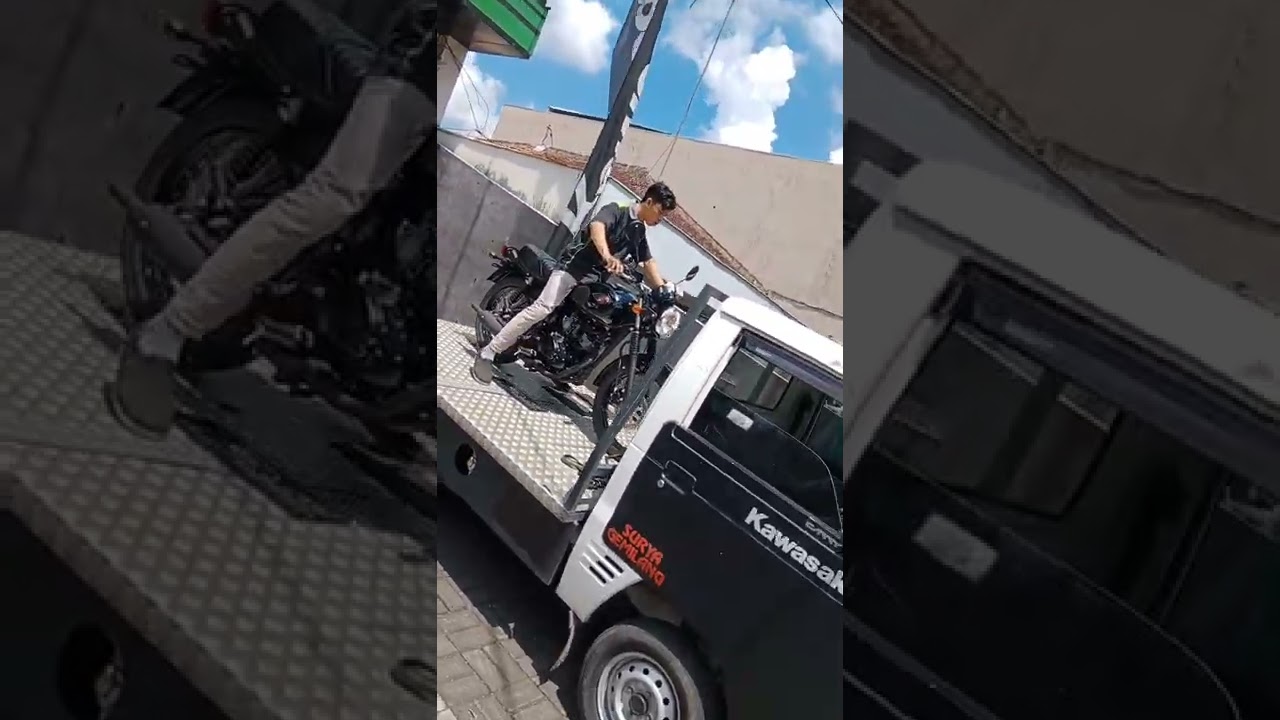 Kawasaki W175 SE Black Style Terbaru2022 #kawasaki #fyp #trending #viral #unboxing #w175 #terbaru