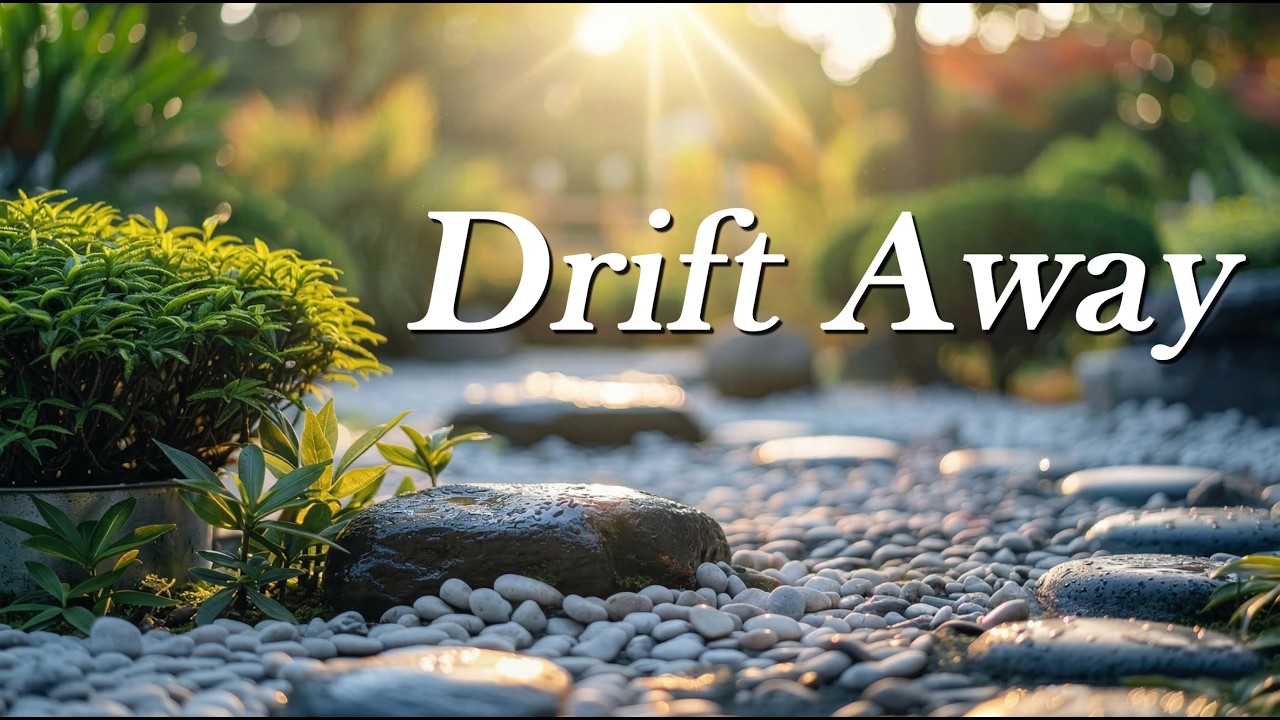 Drift Away 🌿 Calming Zen Music with Guzheng, Handpan & Flute | Quiet Calm Chill