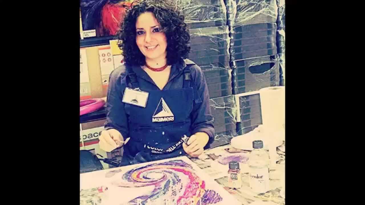 Dimostrazione colori Maimeri - Teacher Letizia Barbieri