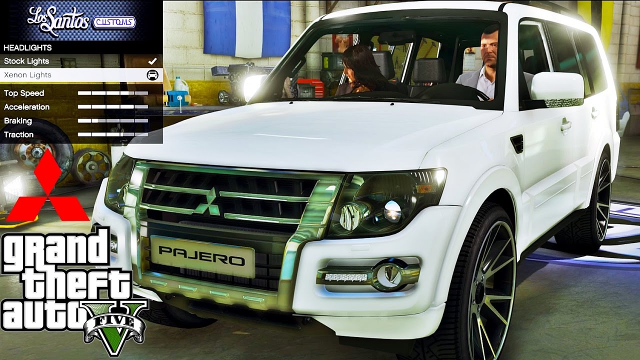 Mitsubishi Pajero 🚗 GTA V ☢ Extreme Graphics !!!