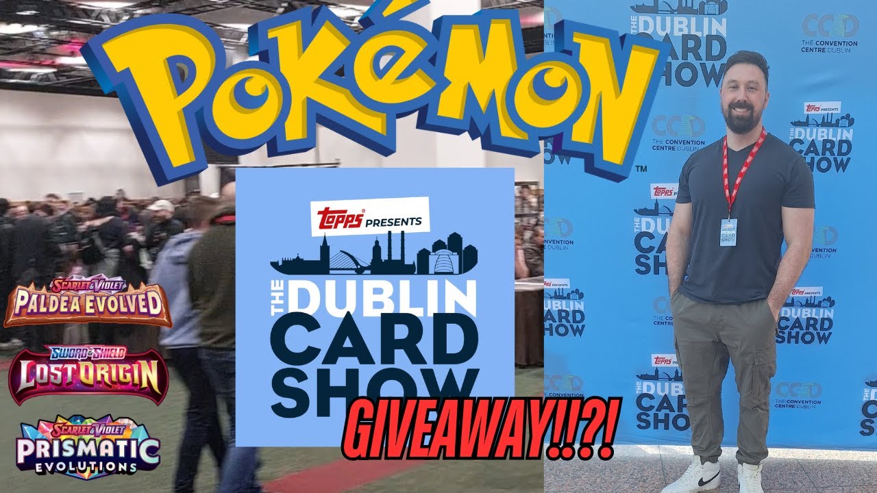 Dublin Card Show 2025 (Collect-a-Con Irish style!) Hunting for rare Pokemon TCG GOODIES!