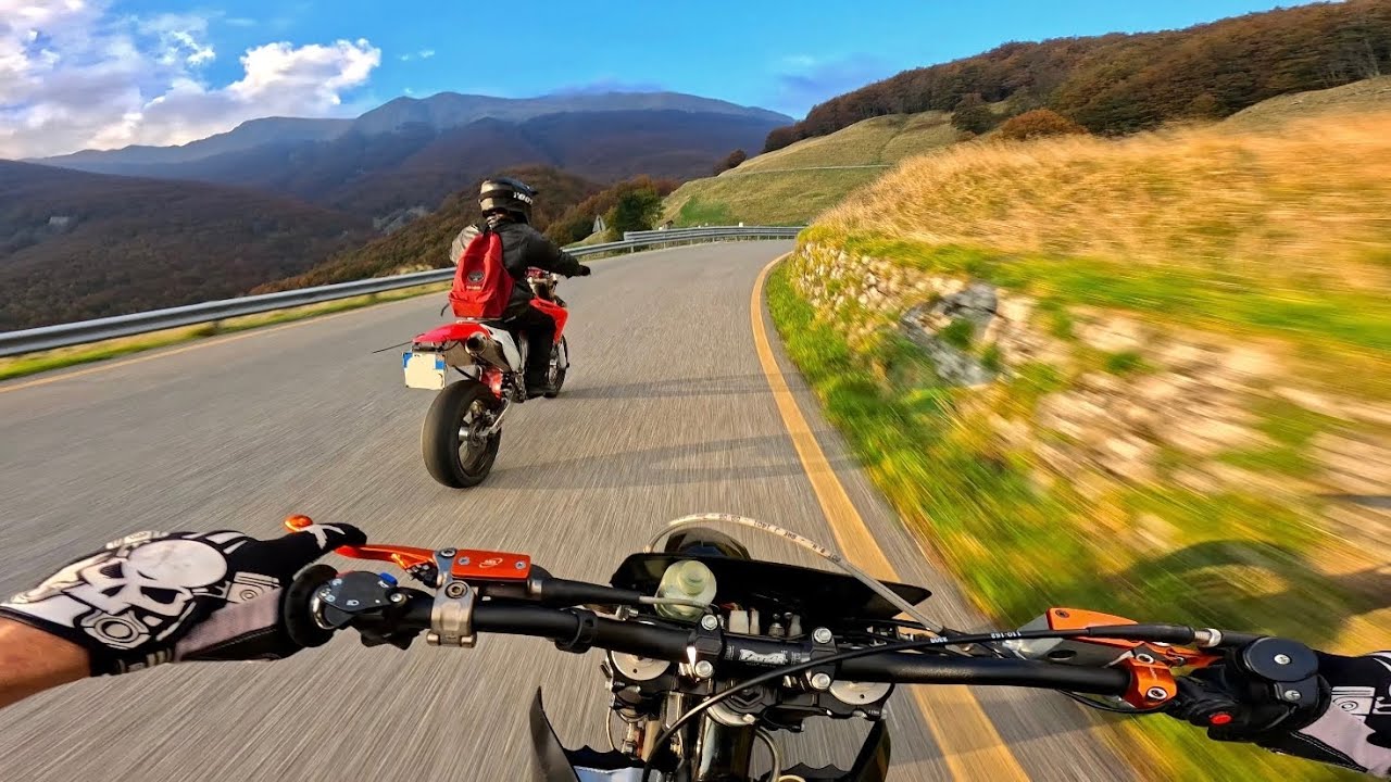 RITORNO DAL MARE ⛰️☀️ VIAGGIO DA 300+ KM COL KTM 125 2 TEMPI 🤩 | PARTE 4