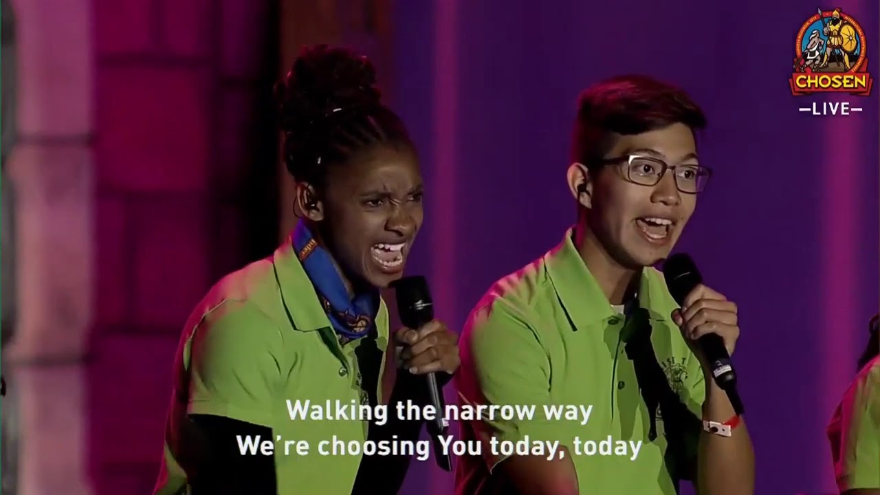 Chosen - Theme Song - International Pathfinder Campori - Live