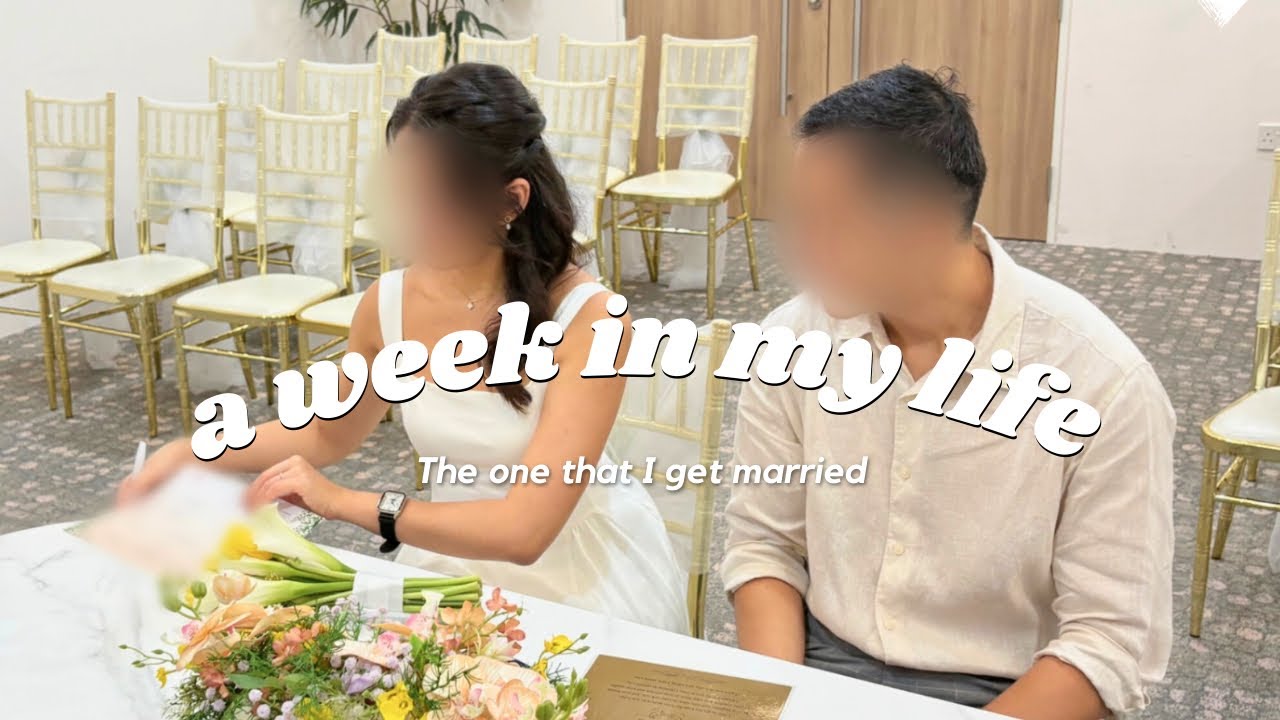 Life in SG; We got married!! (ft. simple celebration) / Staycay @ Amara Sentosa / Singapore Odyssea