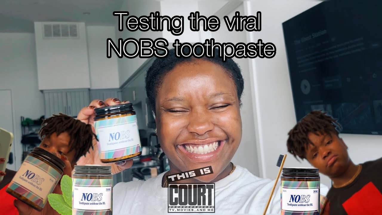 Is NOBS toothpaste just BS ??? | Viral Toothpaste review!