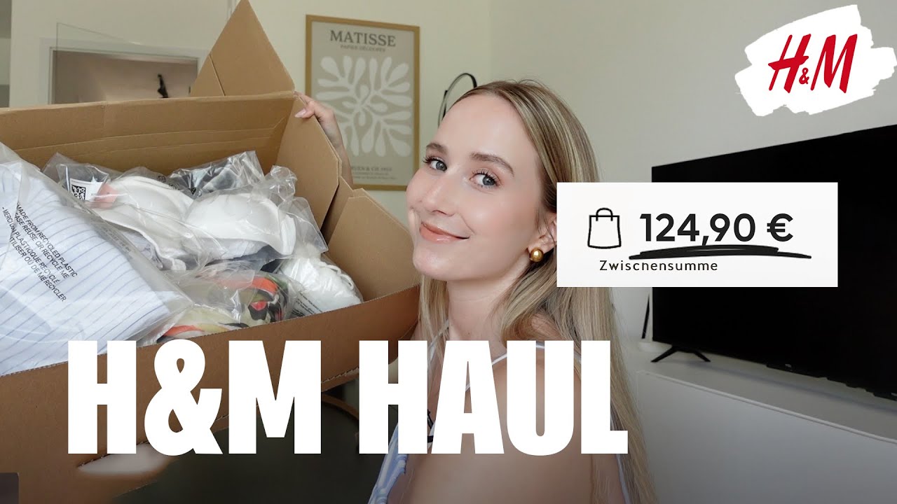 H&M SUMMER SALE HAUL I Bikinis, Kleider,Leinenhose uvm. - Marie Inspire