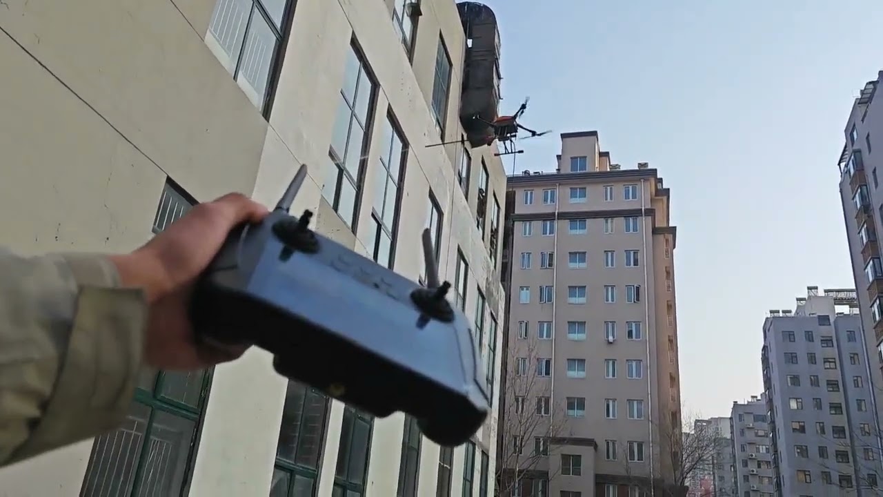 PT JTC10 cleaning drone test video 2026.03 #cleaningdrone #buildingscleaningdrone