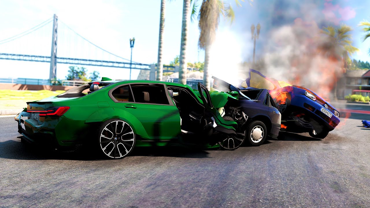 Accidente Realiste in BeamNG.Drive | Episodul 12 | Cele mai Brutale Accidente