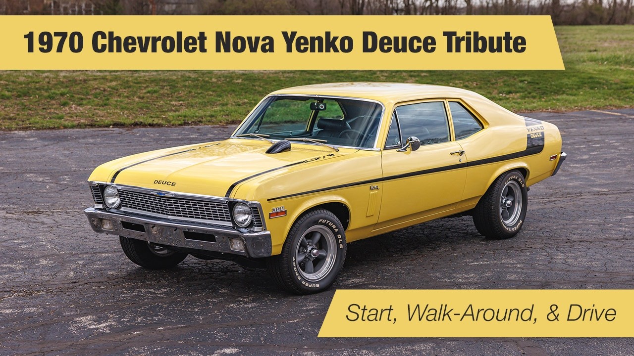 1970 Chevrolet Nova Yenko Tribute | Start, Walk-Around, Drive | Bring a Trailer | 31Classics