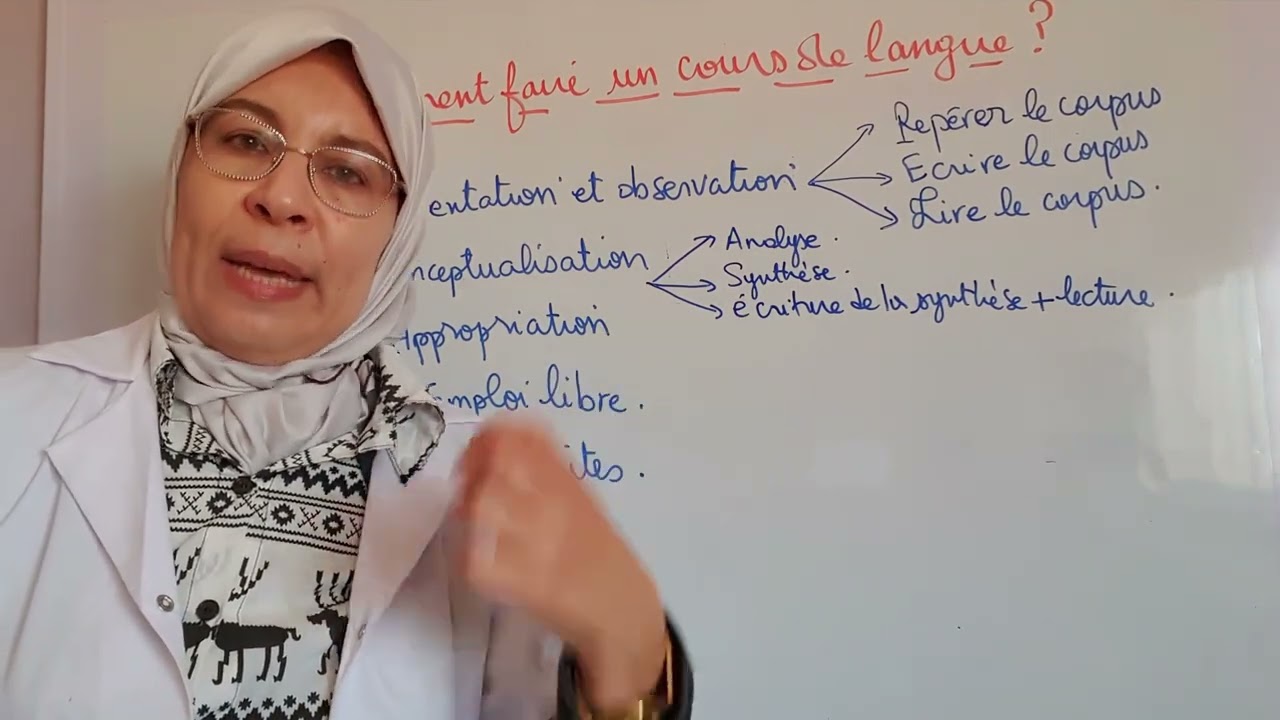 La conceptualisation  dans un cours de langue (2)
