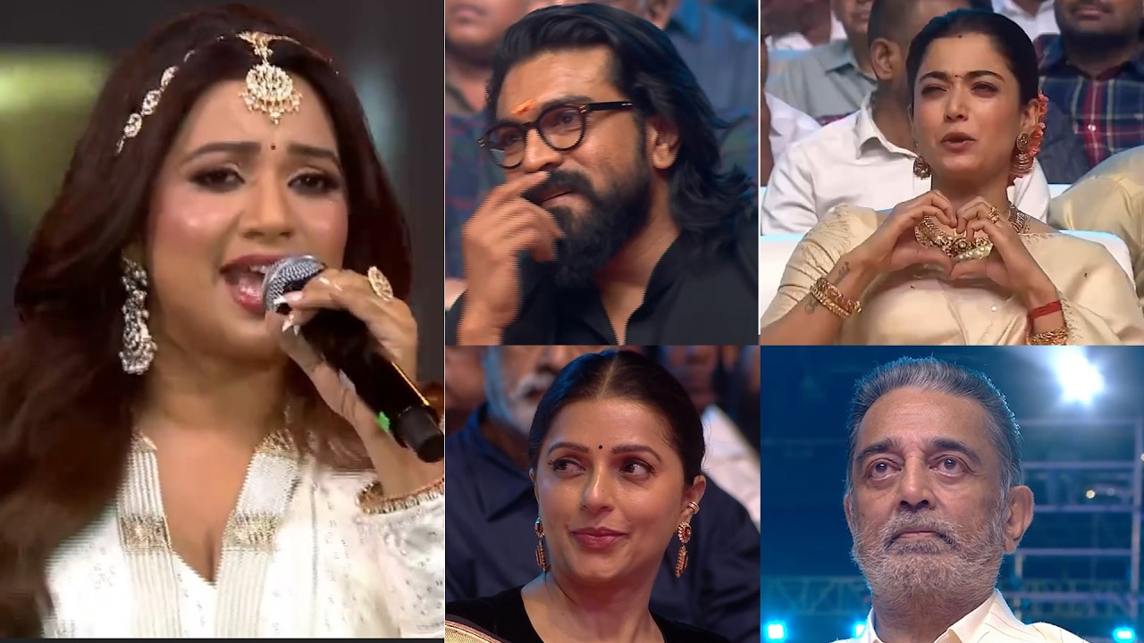 Shreyas Ghoshal Live Singing Performance At Telangana Gaddar Film Awards | Filmylooks