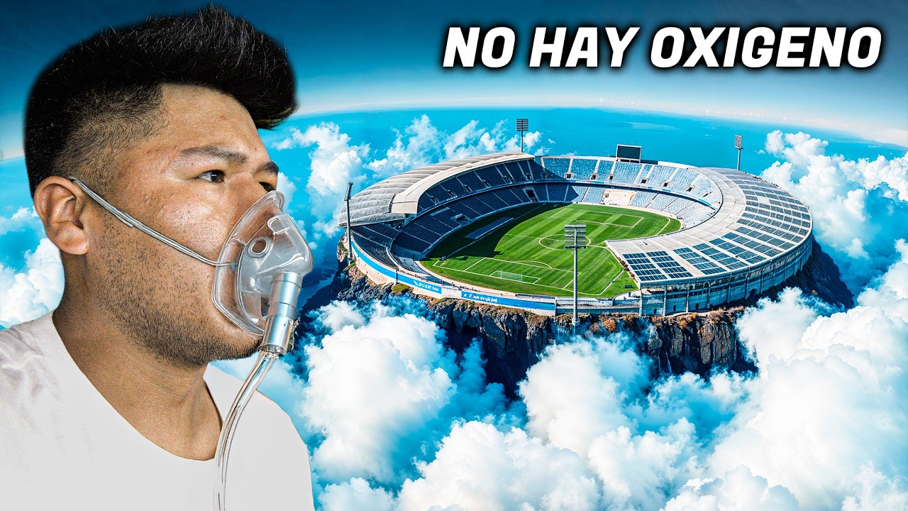 Así es el Estadio de Fútbol MÁS ALTO del MUNDO