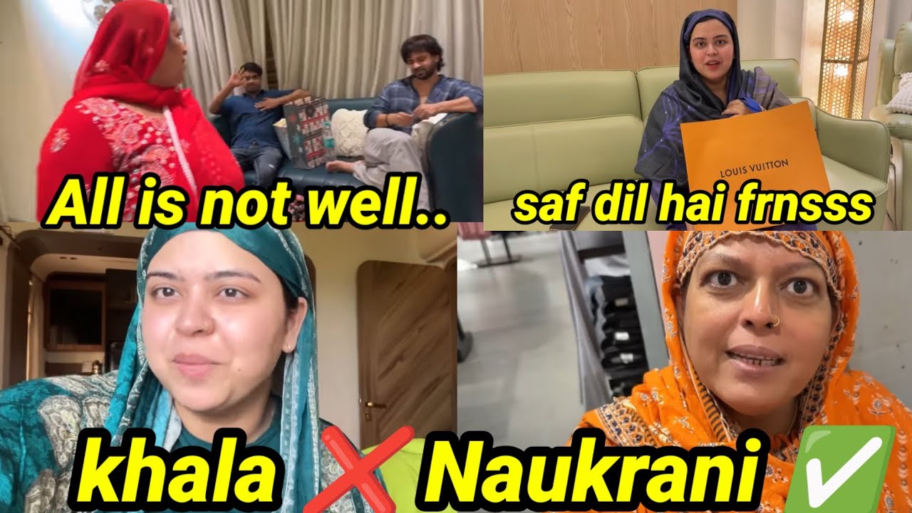 Saba ibrahim nikkami se kam nahi ho pata isi liye khala ko 2 din me bula liya
