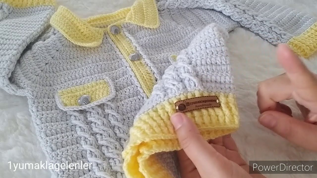 SON MODA TİĞ IŞI BEBEK HIRKASI MODELI/ TIĞ İŞI BURGU MODEL