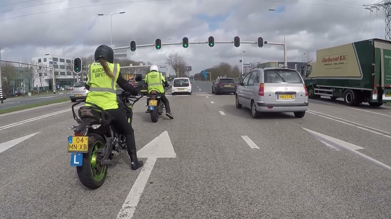 Rijschool Safety motorrijles Andre en Mandy