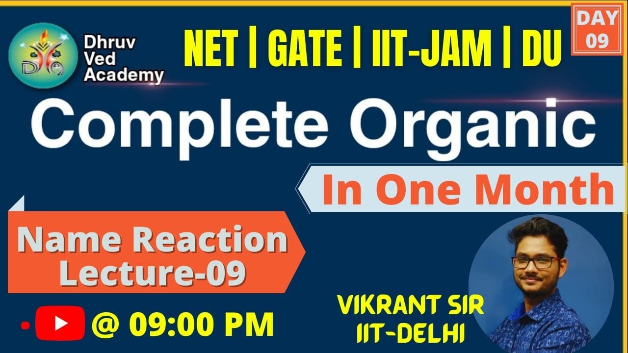 NAME REACTION (L-09) | Mitsunobu Reaction | Appel Reaction | Corey - Fuchs Rection