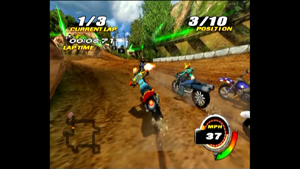 Nitrobike ... (PS2) Gameplay