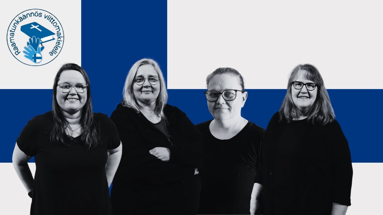 Meet the Finland Bible Sign Language Translation team