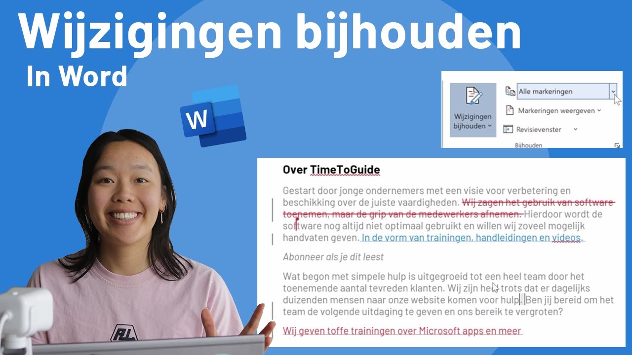 Wijzigingen bijhouden in Word - Hoe stel ik dat in?