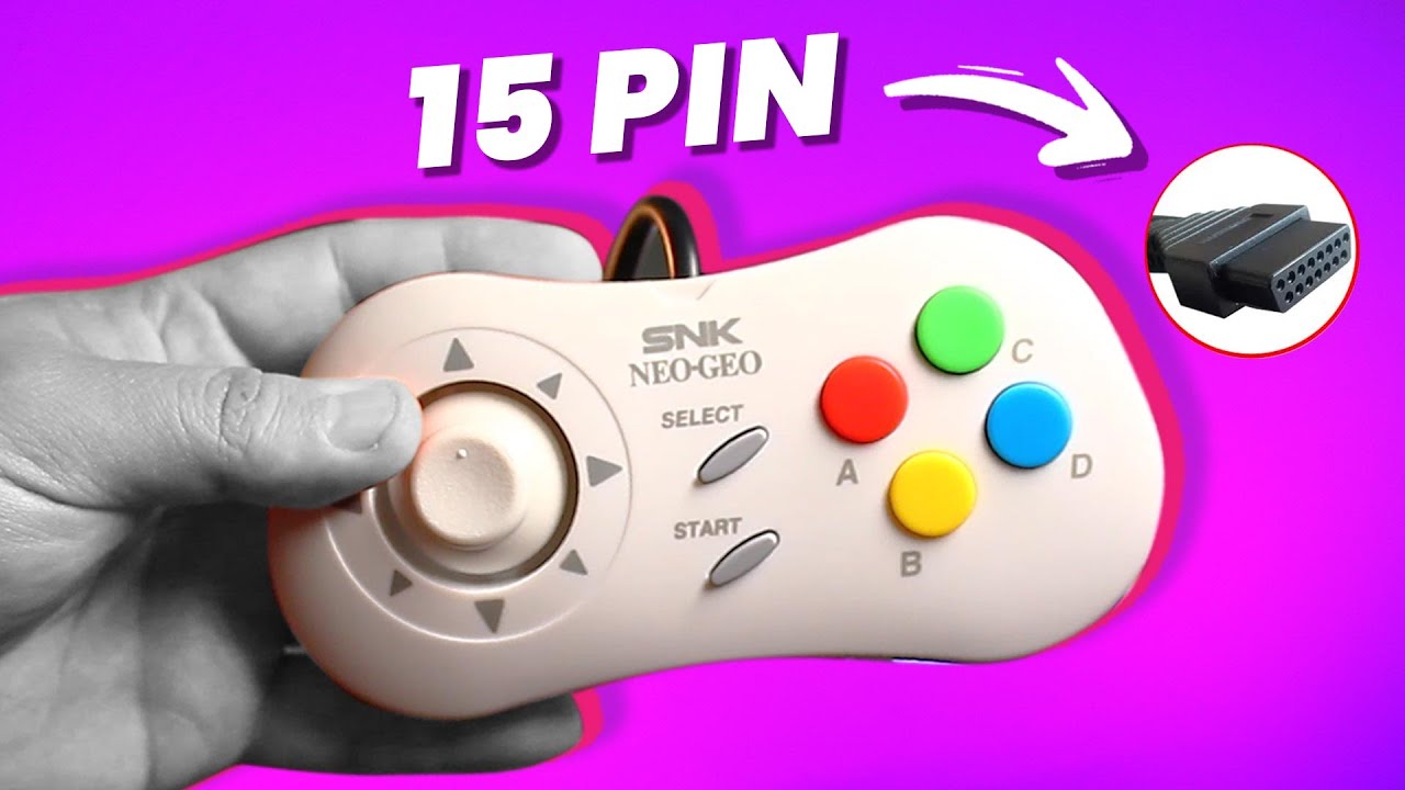Control NEO GEO modificado para SUPERGUN | Sistema MVS