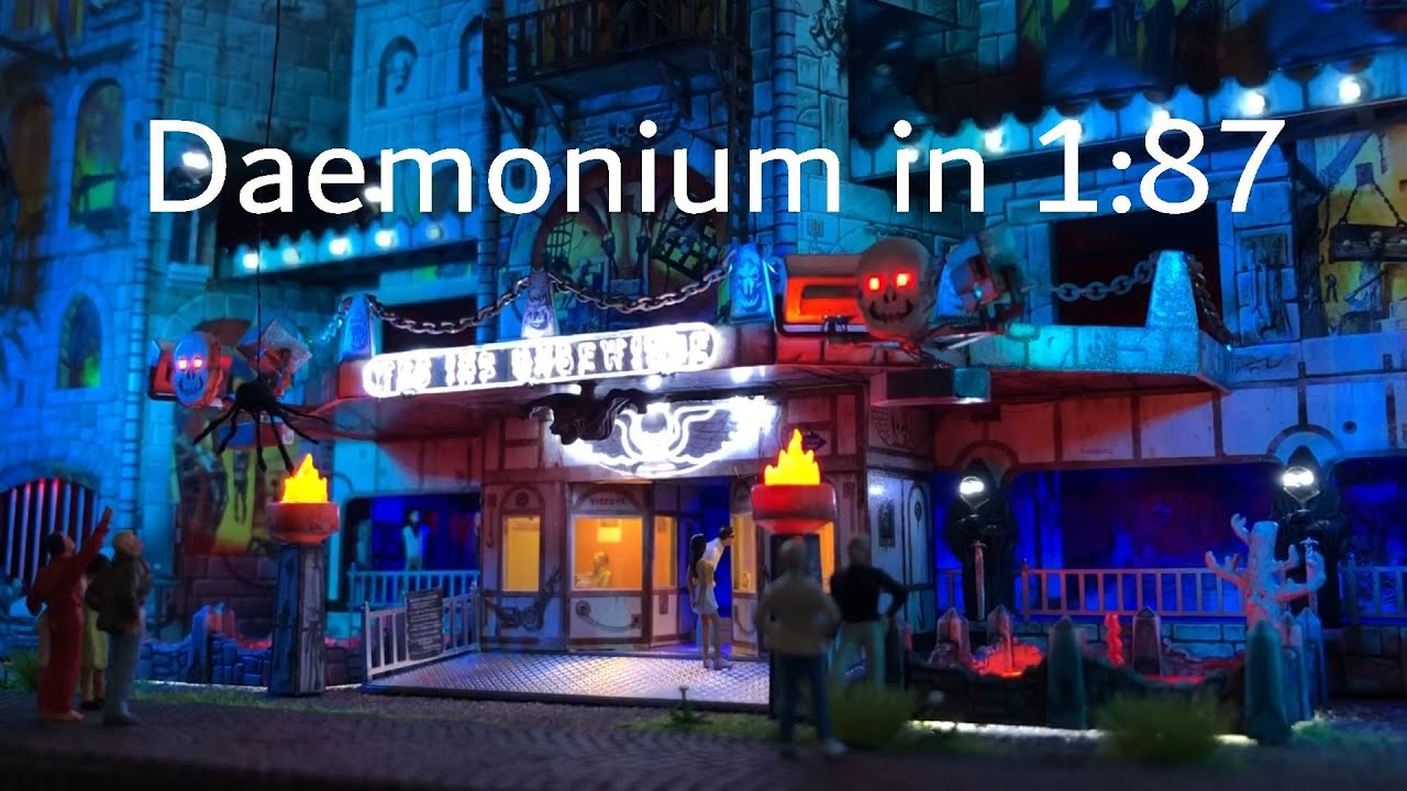 Daemonium Blume im Maßstab 1:87