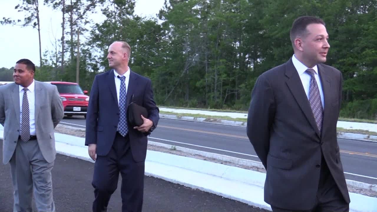 File Video: Protest outside House of Prayer church in Hinesville (May 20, 2017)