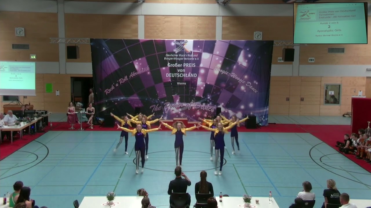 Apocalyptic Girls, Girl-Formationen 1.Platz