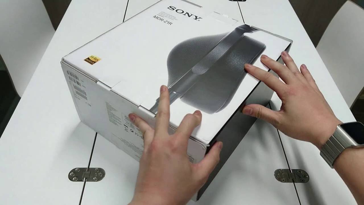 [Unboxing] MDR-Z1R Sony Signature Series