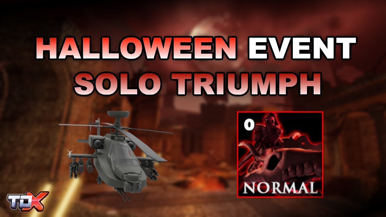 TDX | HALLOWEEN EVENT 2025 SOLO TRIUMPH