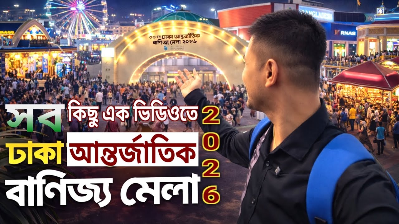বাণিজ্য মেলা ২০২৬ ঢাকা সবকিছু এক ভিডিওতে | Dhaka Trade Fair 2026 All in One | DITF 2026 | Fuar Tube 
