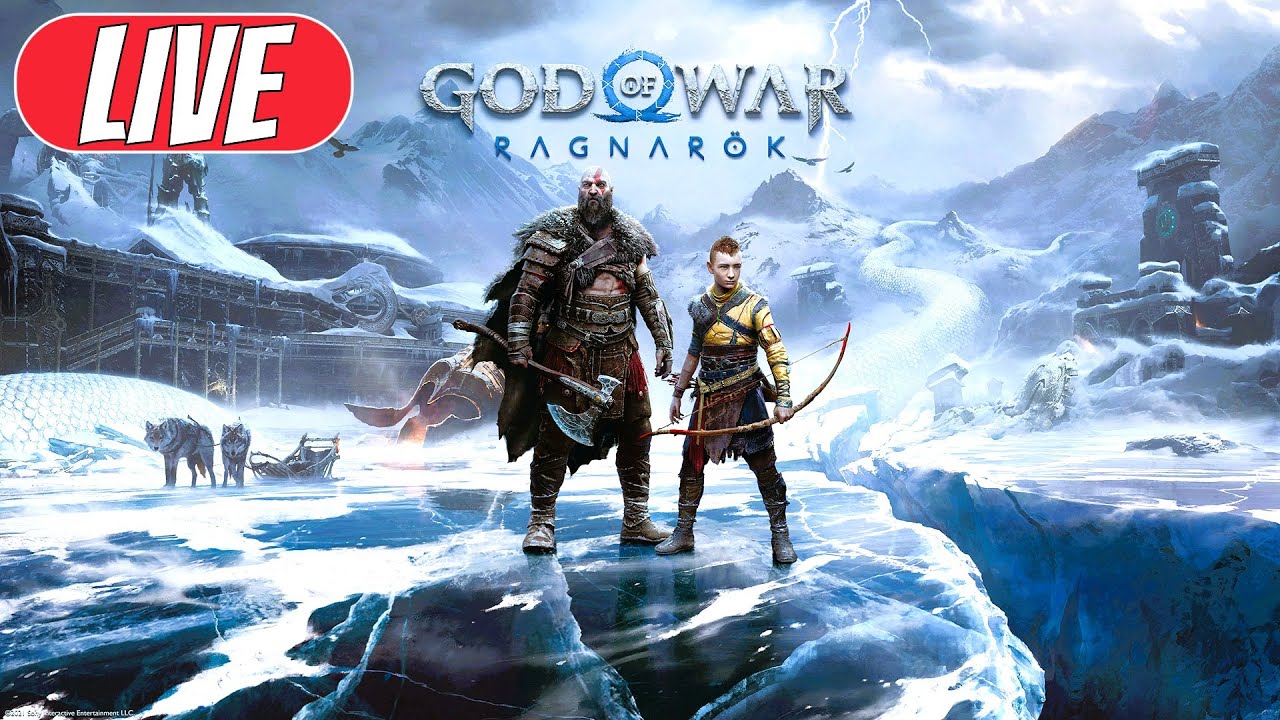 [AO VIVO] GOD OF WAR RAGNAROK - Jogando pela PRIMEIRA vez! (Não quero piedade) #9