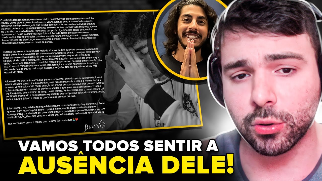 🚨BAIANO se AFASTOU do ILHA das LENDAS?