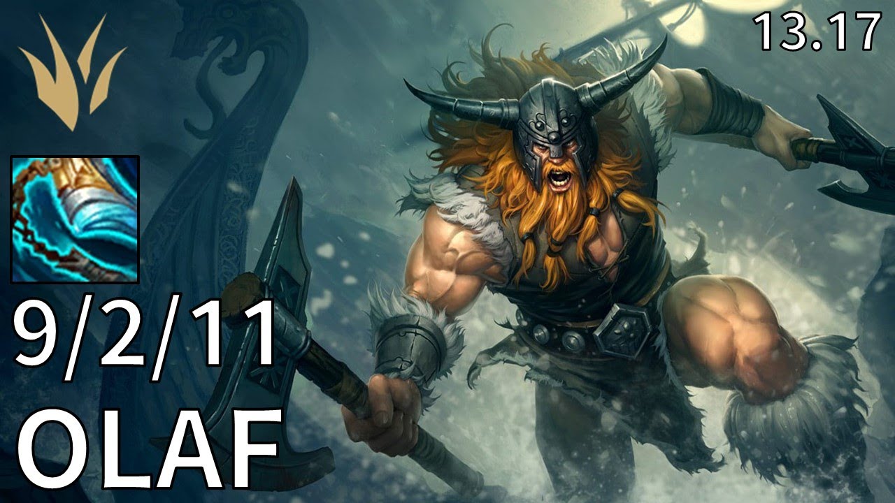 Olaf Jungle vs Skarner - EUW Challenger | Patch 13.17
