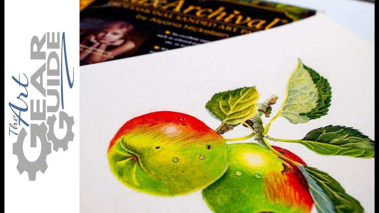 Botanical Art on Lux Archival Professional Sanded Art Paper