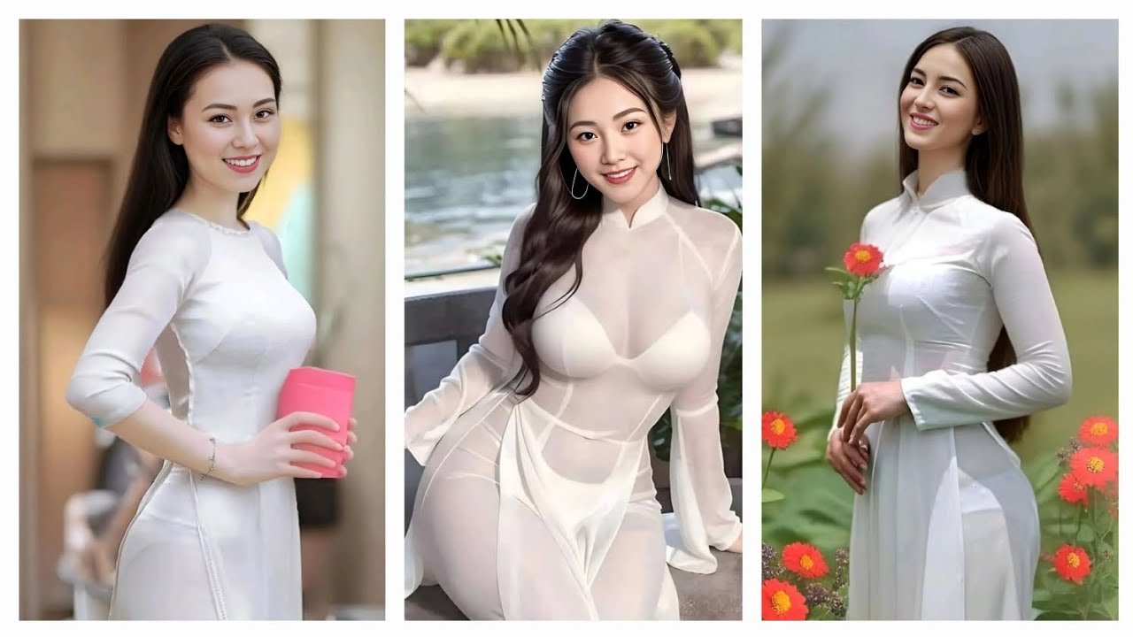 Bộ sưu tập áo dài #4 | Vietnam traditional dress | Áo dài mỏng gợi cảm | @aodaivietnamese
