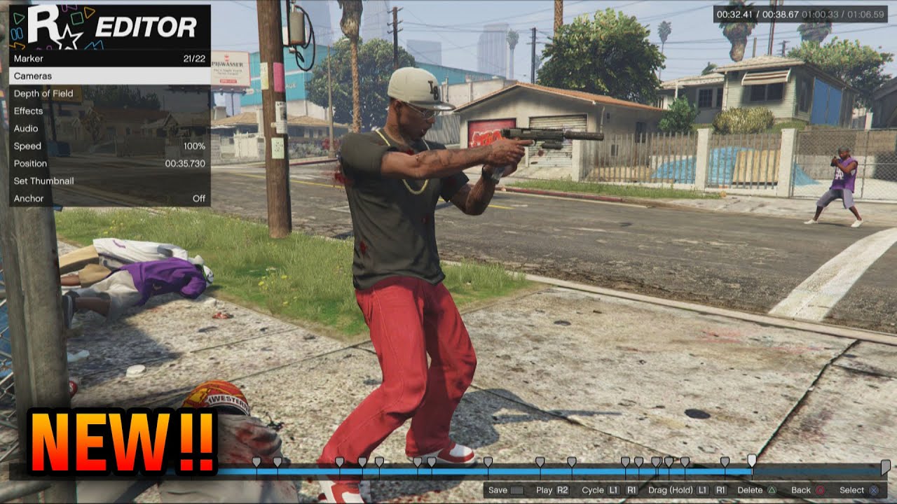 GTA 5 Rockstar Editor Tutorial - How To Use Rockstar Editor (GTA 5 Online DLC Rockstar Editor)