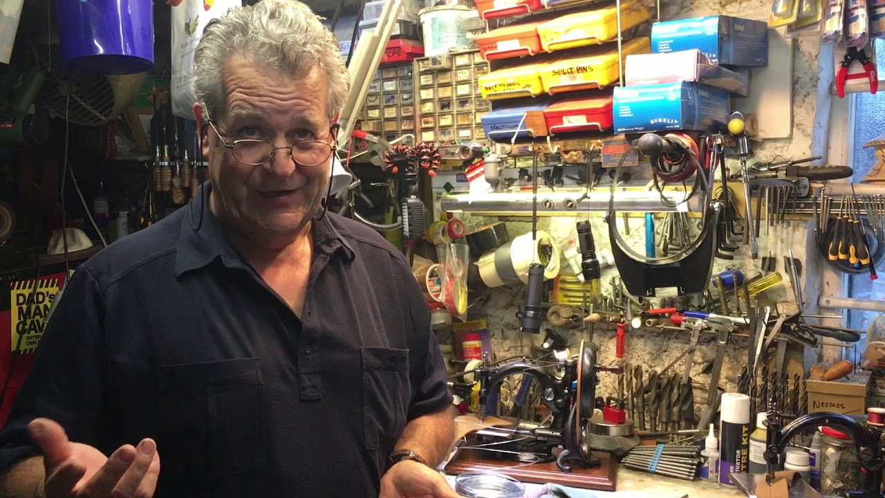 Alex Askaroff presents, Making parts for old sewing machines Part 1, Springs