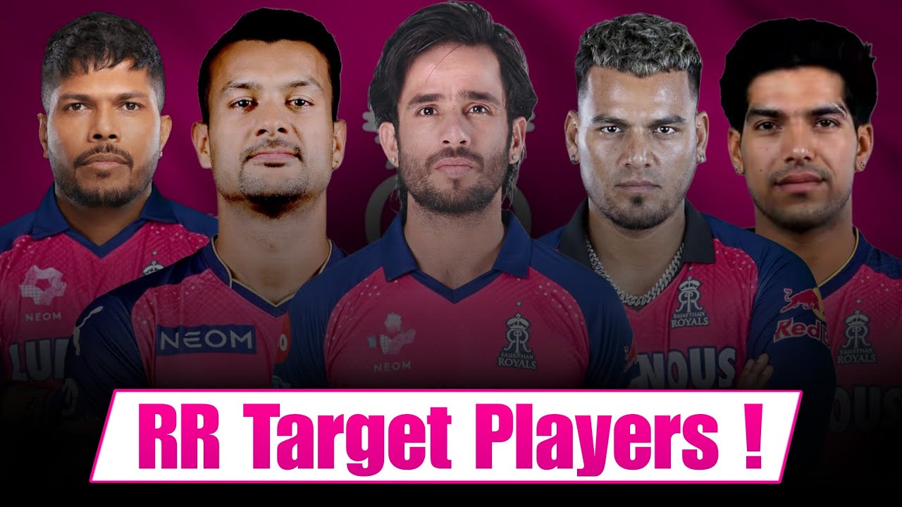 Rajasthan Royals Target Players 2026 | RR Target Players 2026 Auction | Ipl 2026 Mini Auction 