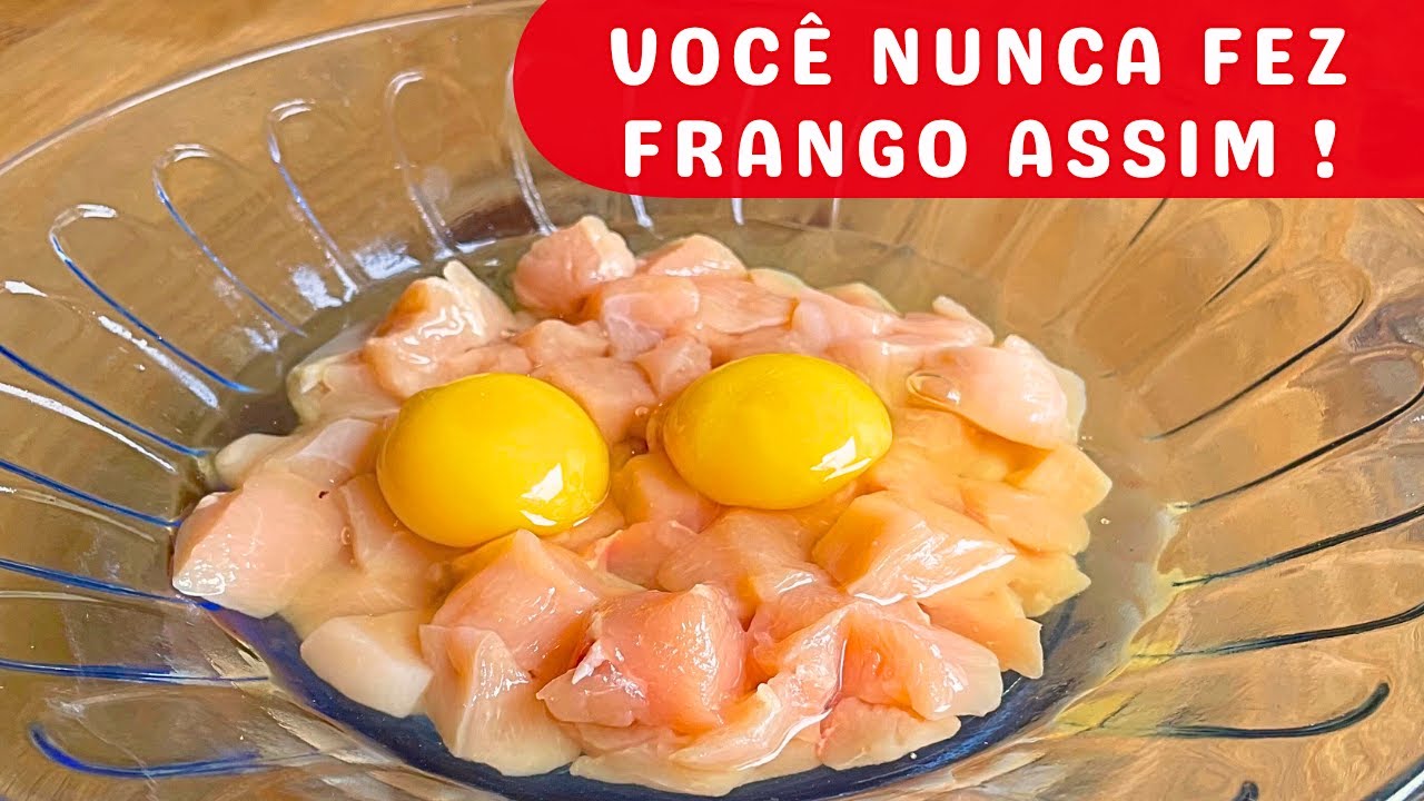 N&Atilde;O FRITE FRANGO! APRENDA UM JEITO DIFERENTE DE FAZER !  DELICIOSO, F&Aacute;CIL E R&Aacute;PIDO
