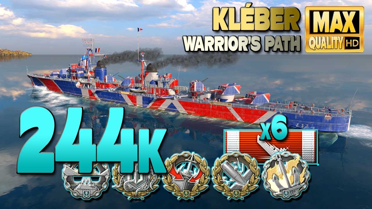 Эсминец Kléber: опасное, но красивое возвращение - World of Warships