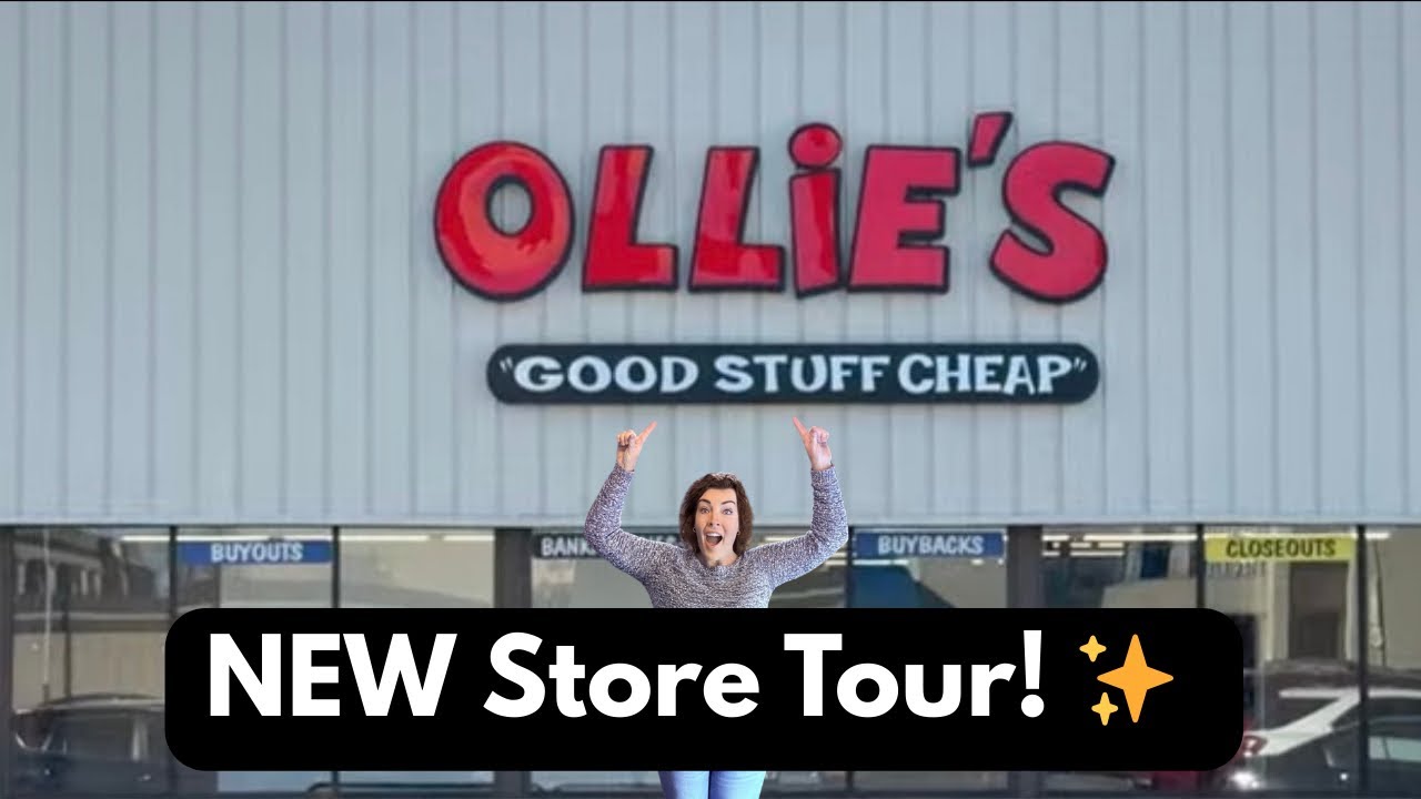 Ollie’s Bargain Outlet Just Opened Near Me! 🛒 Huge Deals & First Look Inside