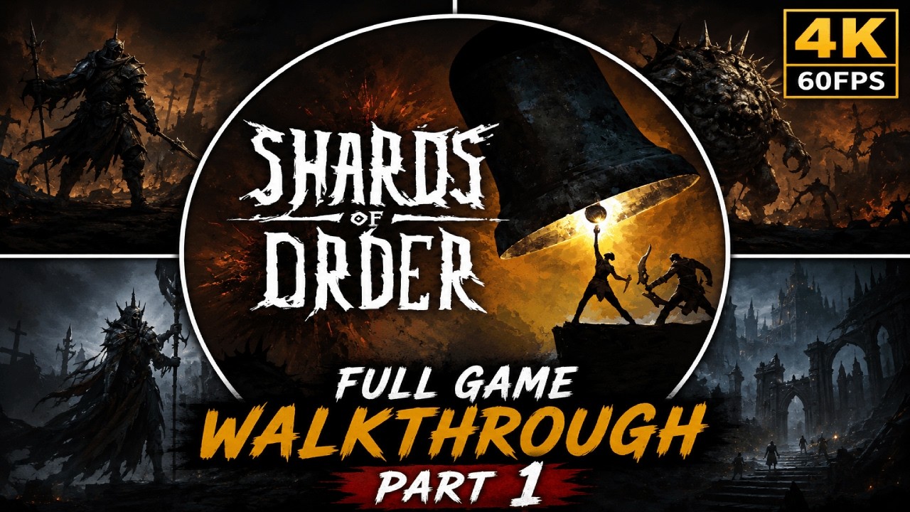 Shards of Order Walkthrough Part 1 &mdash; Full Game [2K 60FPS] No Commentary PC Longplay