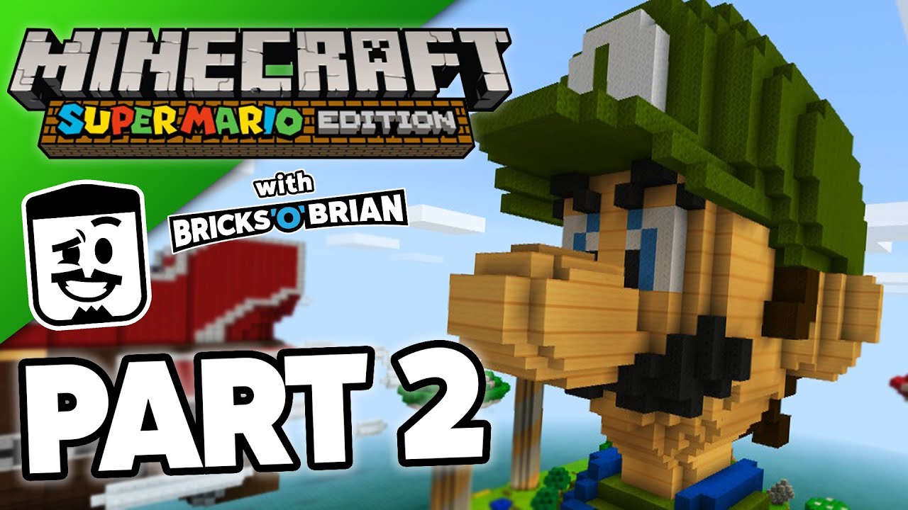 Дома с привидениями и ужасающий динамит! - Minecraft Super Mario с Bricks 'O' Brian!