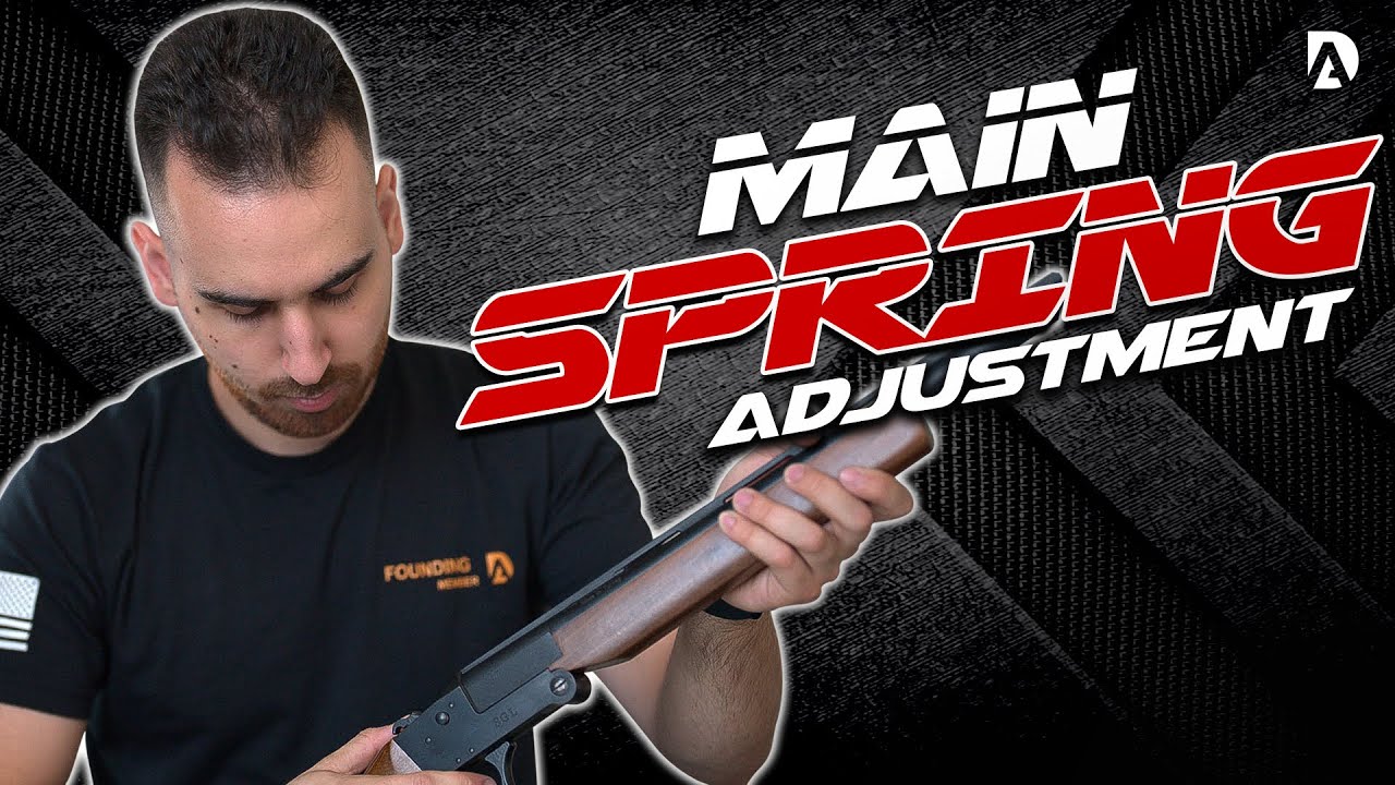 SGL 20 Gauge Main Spring Adjustment | Hatfield Gun Company